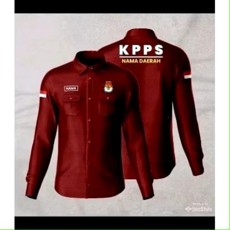 Kemeja Kerja Baju Pdh Seragam Kerja KPPS