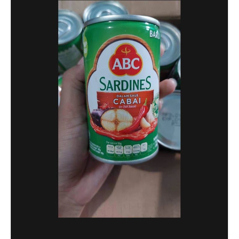 

Sarden ABC cabai 155grm