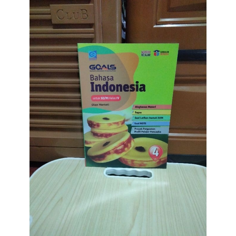 buku original - goals bahasa Indonesia untuk SD kelas 4 K merdeka grafindo