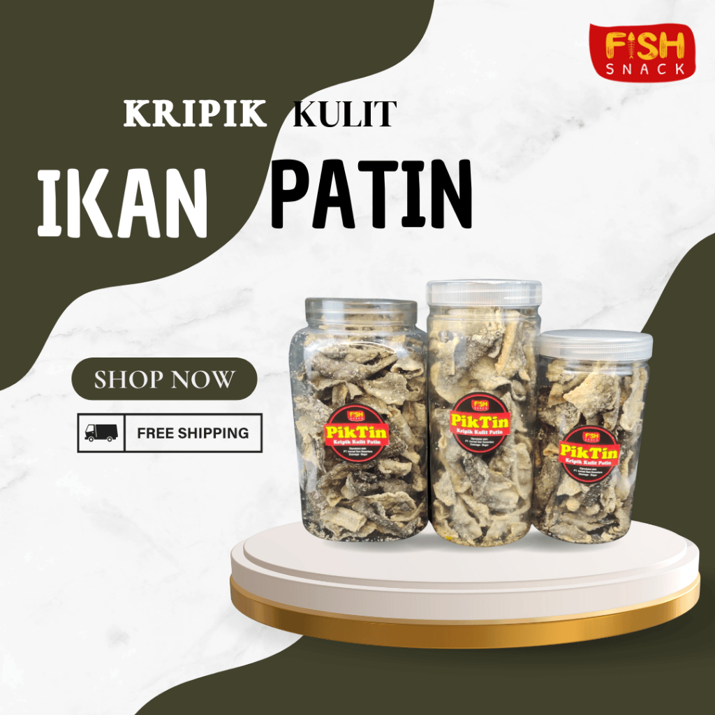 

Keripik Kulit Ikan Patin-Piktin