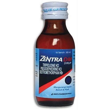 Zentra DM Obat Batuk Pilek 60ml