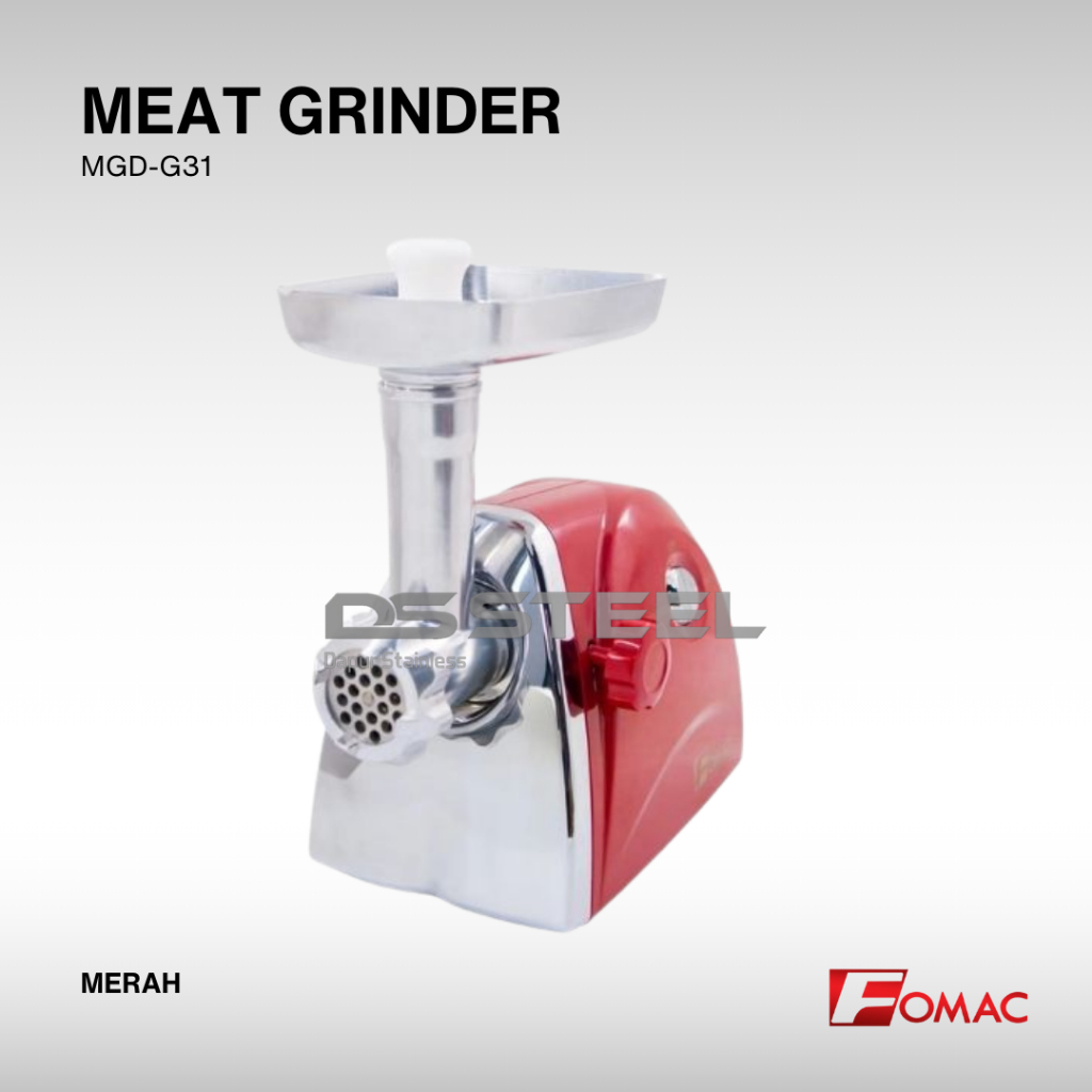 FOMAC Meat Grinder MGD-G31 RED / Mesin Giling Daging FOMAC MGD G31