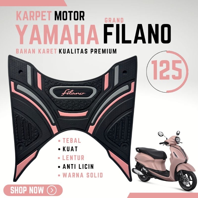 KARPET MOTOR YAMAHA GRAND FILANO | ALAS KAKI MOTOR YAMAHA GRAND FILANO | PIJAKAN MOTOR YAMAHA GRAND 