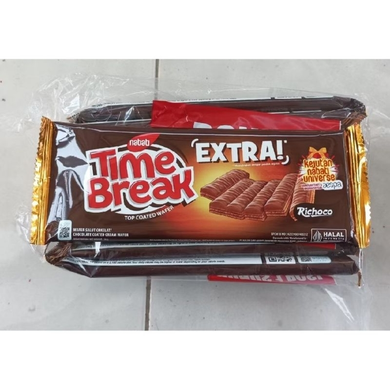 

Nabati Wafer Time Break Coklat Extra 10 Pcs [1 Pack]