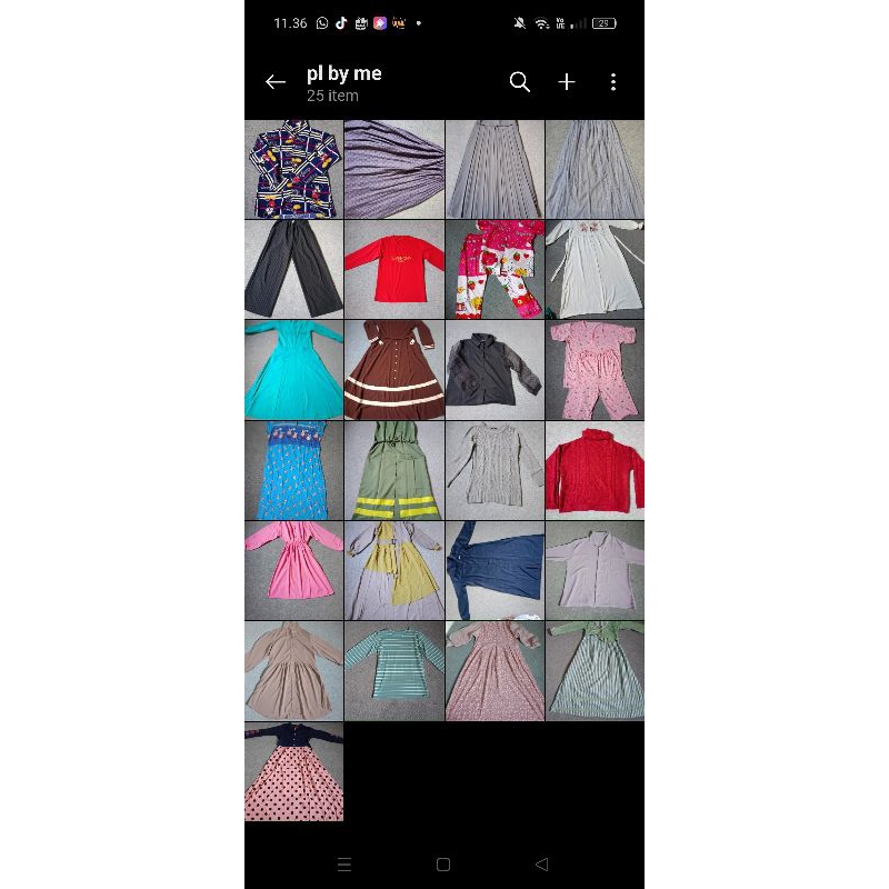 batik/gamis/atasan/rajut/rok PL