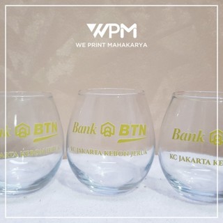 GELAS KACA / GELAS SIRUP / GELAS KOPI / TEH / GLASS JAR