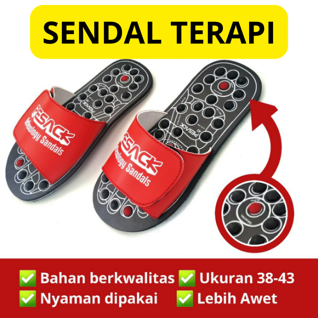 Sandal Fitpro Sandal Fit Fro Sandal Kesehatan Sandal Akupuntur Sandal Rematik Sandal Refleksi Origin
