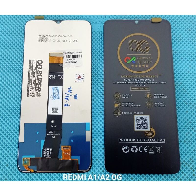 LCD XIAOMI REDMI A1/A1PlUS/A2  ORI BLACK