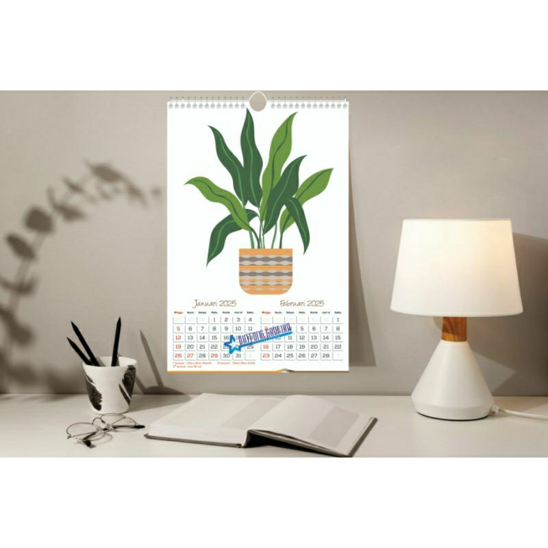 

KALENDER DINDING 2025 DESAIN AESTHETIC