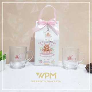 PAKET SOUVENIR MURAH / GELAS BENING / SOUVENIR GELAS