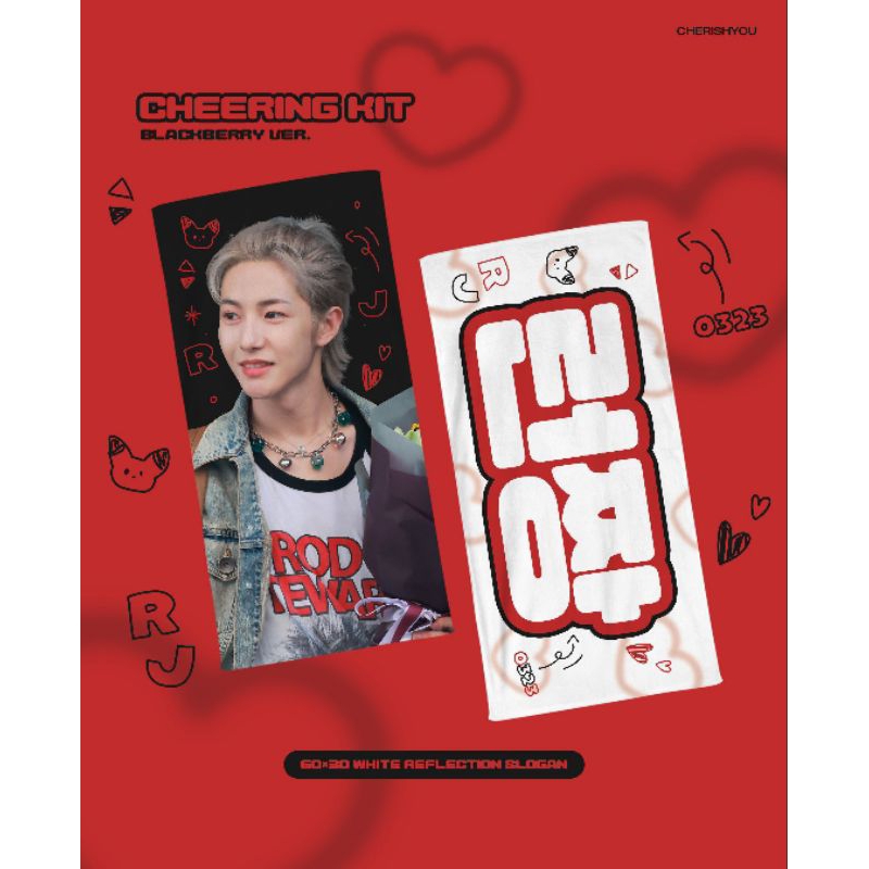 Slogan Renjun Blackcherry & Jeno Renjun Candy by Cherishyou_0323