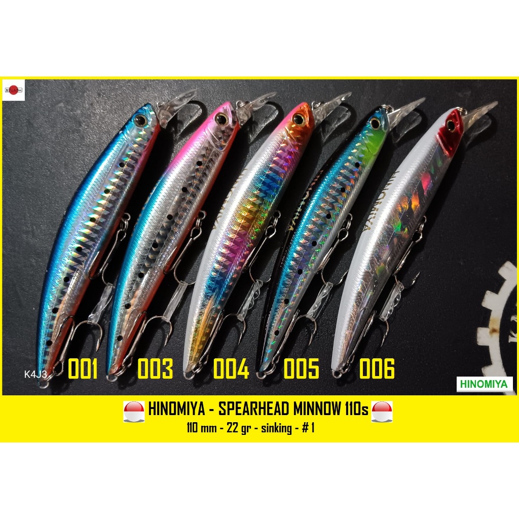 HINOMIYA - Spearhead Minnow (SM)