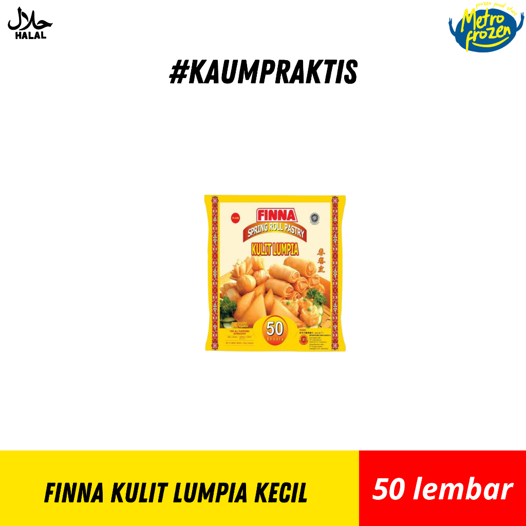 

FINNA Kulit Lumpia Kecil 50 sheet