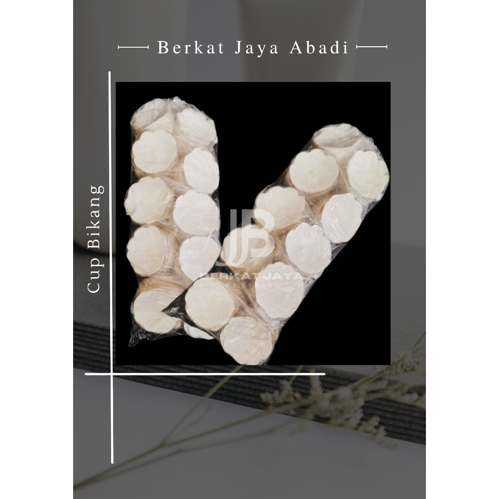 Cup Sudi / Cup Bikang / Klepon 20pcs