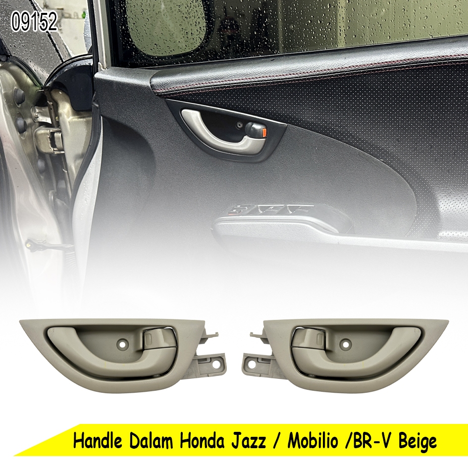 Tarikan Pintu Dalam Mobil Honda Jazz Mobilio Brio BRV Handle Dalam Cream