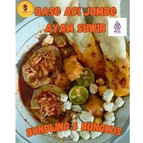 

BASO ACI JUMBO AYAM SUWIR PAKET BUNDLING 5PCS