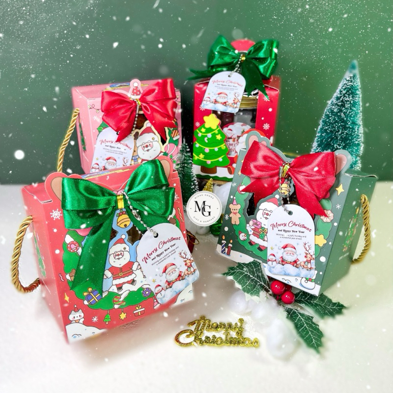 

(Ready Stock) Hampers Natal / Hampers Christmas / Parcel Hari Raya Natal / Hadiah Bingkisan Natal / Xmas / Merry Christmas / Kado Natal isi 1 Jar 600ml