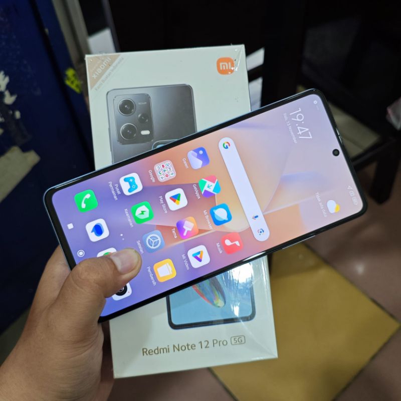 Xiaomi Redmi Note 12 Pro 5G Second 8/256GB- Layar AMOLED 6.67”, Baterai 5000mAh, Garansi Toko