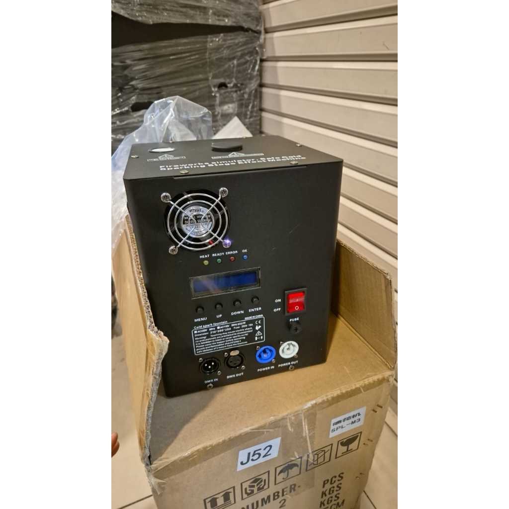 sparkular mesin kembang api efek panggung