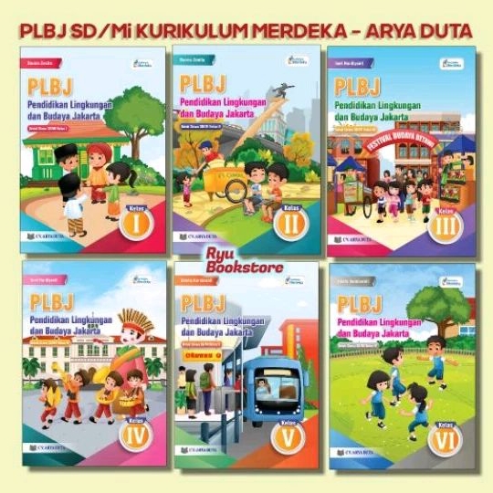 Buku PLBJ (Merdeka) SD/Mi Kelas 1-6 | CV.Arya Duta