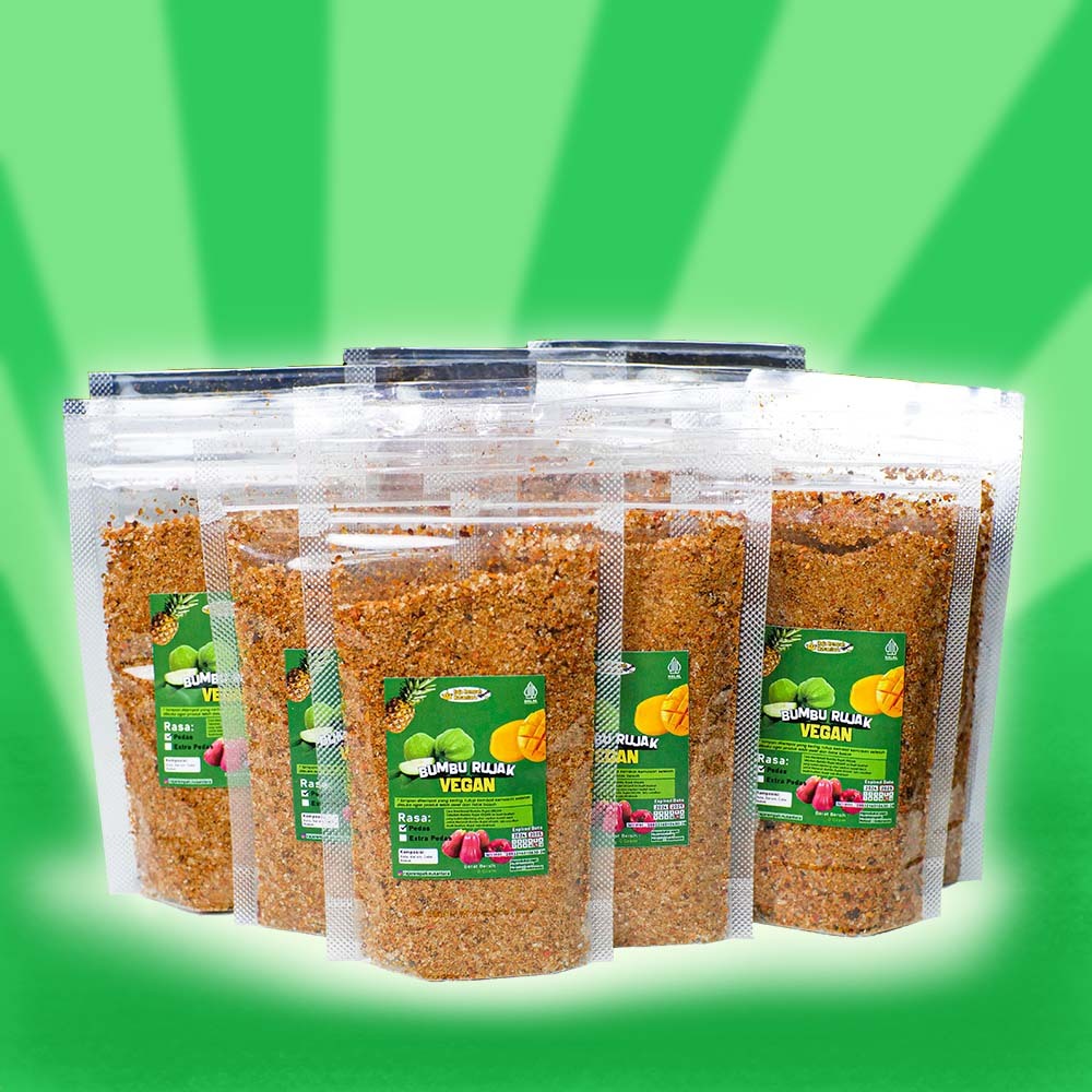 Bumbu Rujak VEGAN Tabur Bumbu Rujak Buah Lutis Petis