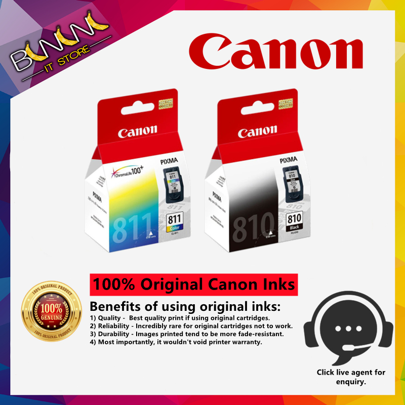 Cartridge Canon PG-810 Black & CL-811 Collor original new