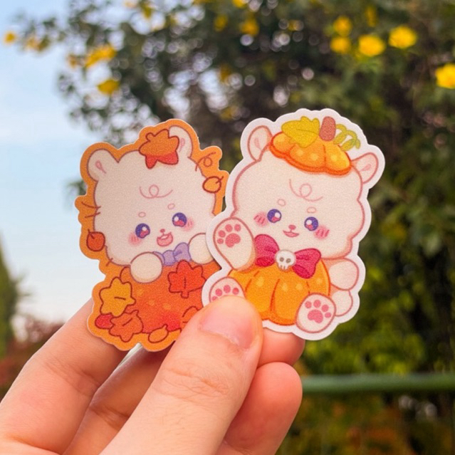 

Pacca’s Die Cut Stickers | Art by Lenpacca