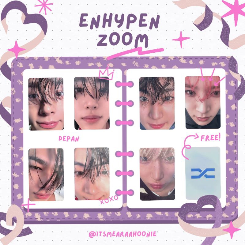 PC UNOFFICIAL ENHYPEN ZOOM MUBANK