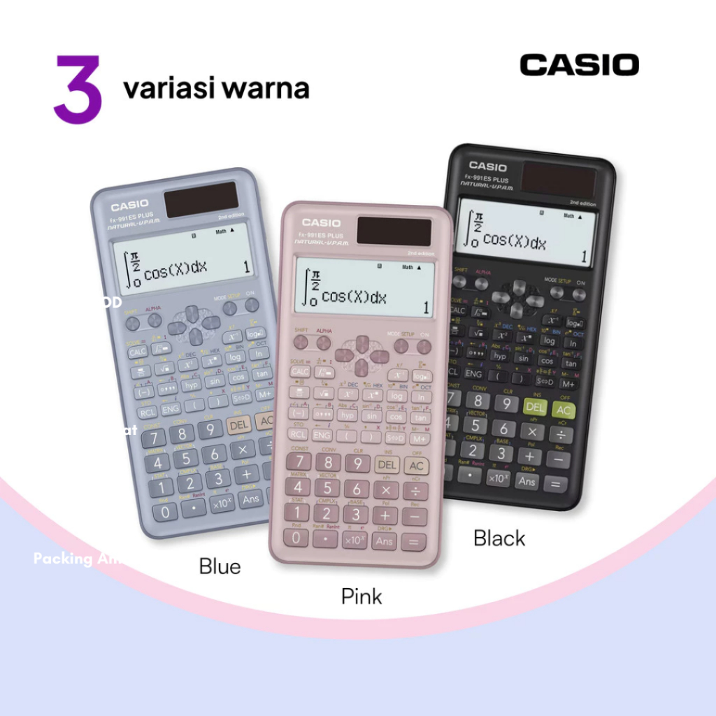 

Gramedia Supratman | Casio Calculator Fx 991 Es Plus - 2