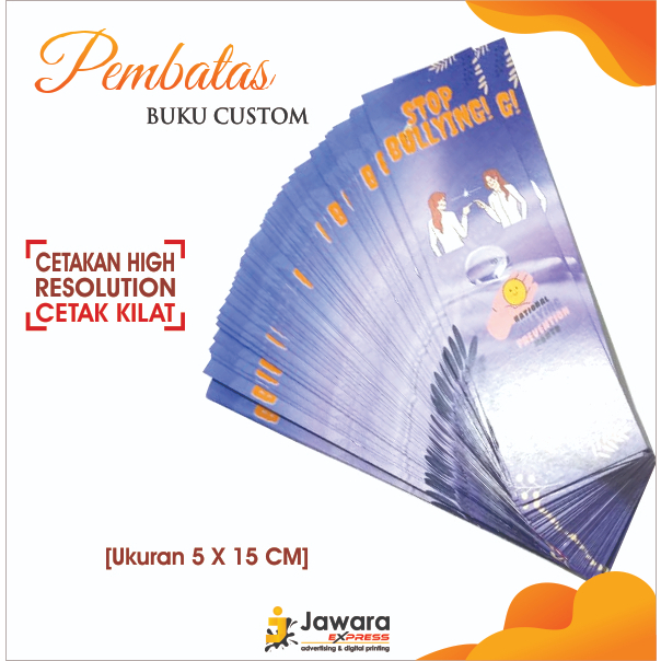 

CETAK CUSTOM PEMBATAS BUKU KERTAS TEBAL FREE DESIGN