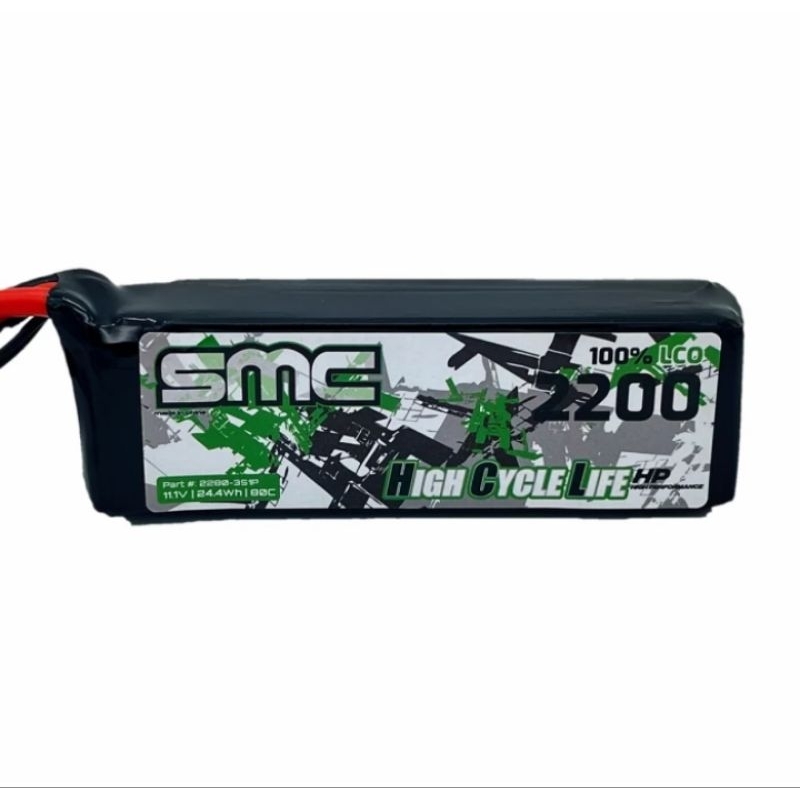 Lipo HCL-HP 3S 11.1V-2200mAh-80C. Our HCL-HP flight packs are made with 100% LCO cathodes for maximu