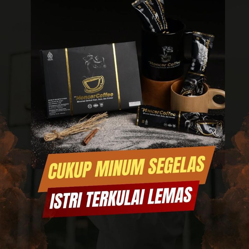 

MONCEER Coffee ASLI | Obat Stamina Kuat Tahan lama Pria Perkasa - Kuat Sampai Subuh BPOM HALAL ORIGINAL
