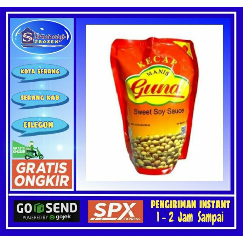 

Kecap Manis GUNA 520ml ,Omah Serang Frozen