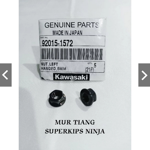 MUR AS TIANG SUPERKIPS DRAT KIRI ORIGINAL KAWASAKI 92015-1572