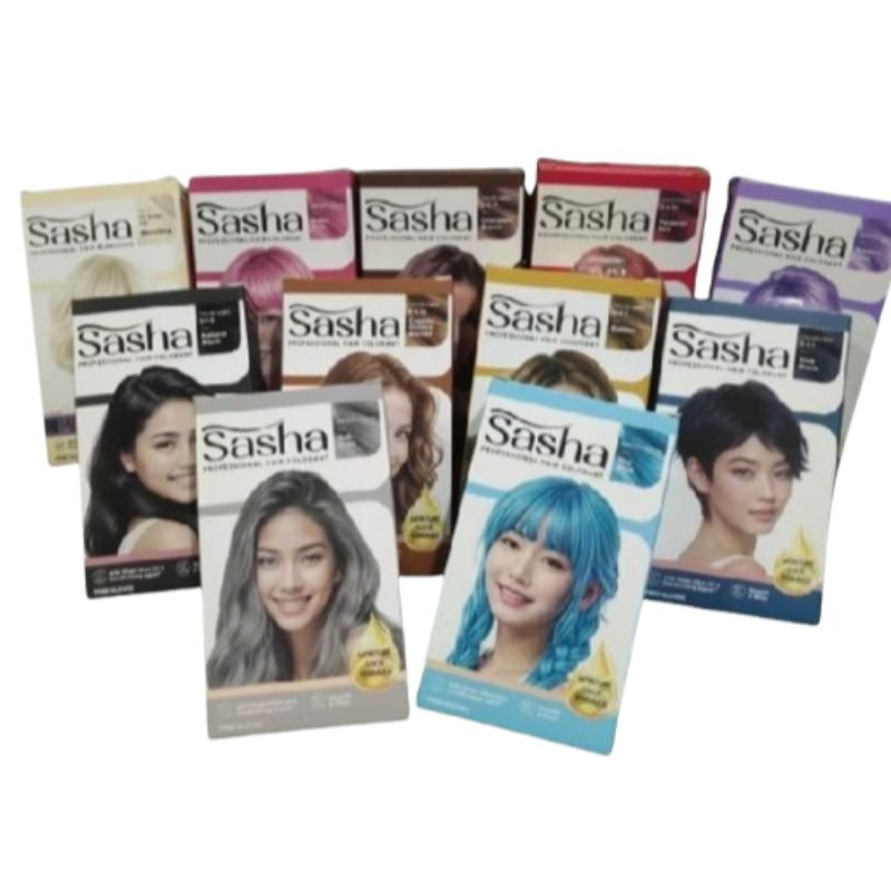 sasha pewarna rambut