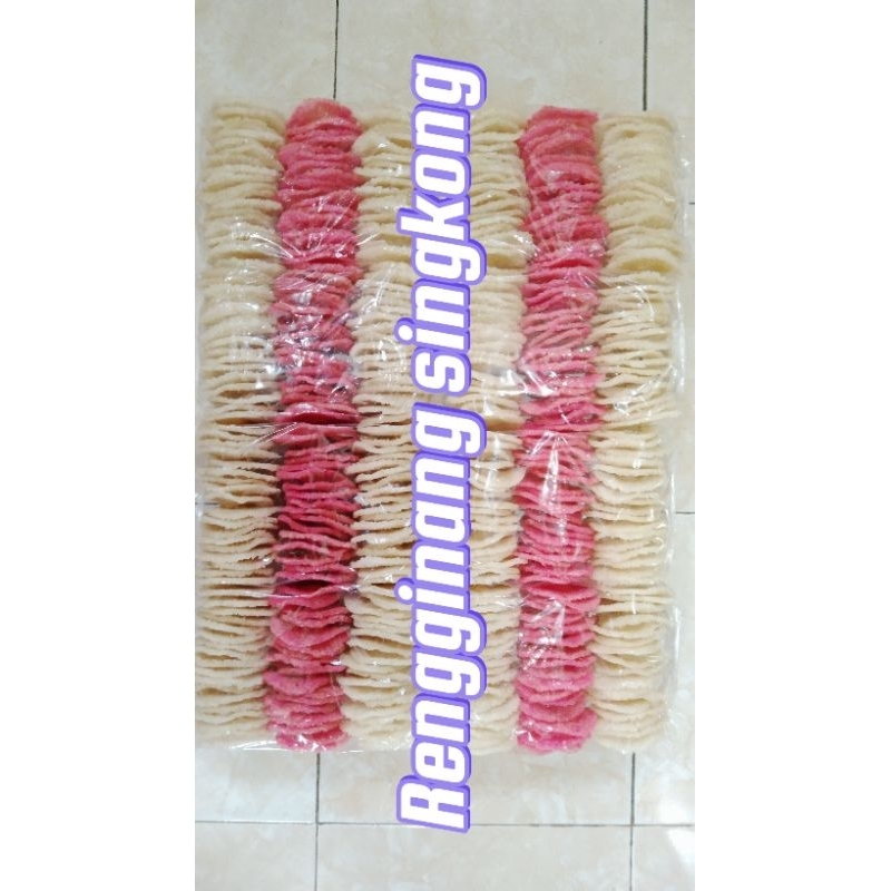 

Rengginang singkong mentah 500 gr (1 bungkus)