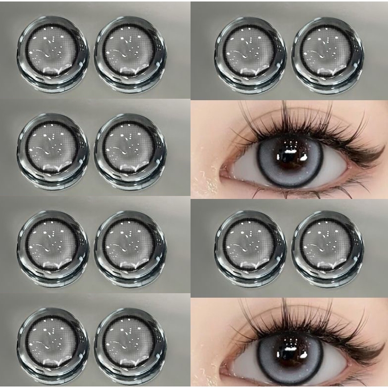 Softlens mata minus 1ómm Softlens mata minus silinder softlens hitam ukuran 14 normal soflen ukuran 