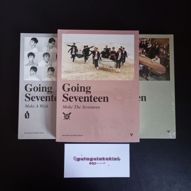 [READY] SEVENTEEN SVT Going Seventeen Sealed Album