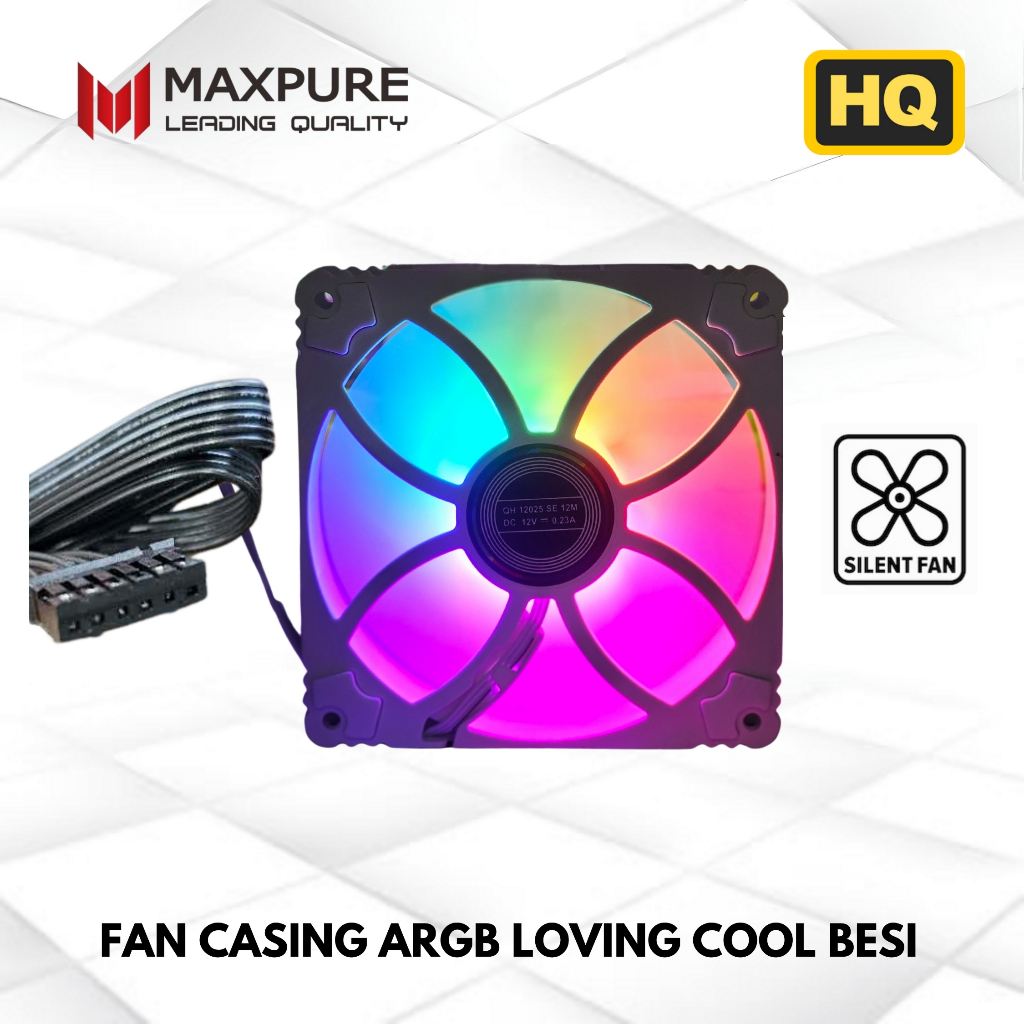 FAN CASING MASTERFAN MF200R ARGB 200mm 12CM Fan Casing BAHAN BESI