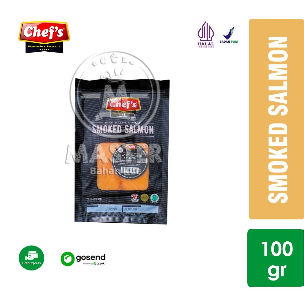 

Salmon Smoked Fillet Chefs Salmon Asap 100gr [KHUSUS INSTANT]