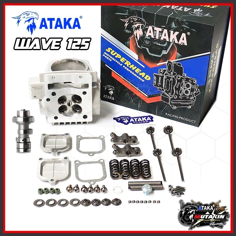 Cylinder Silinder Head Kop Superhead Karisma Kirana Supra 125 Supra X 125 Dohc 4 Klep 19/22 21/24 22