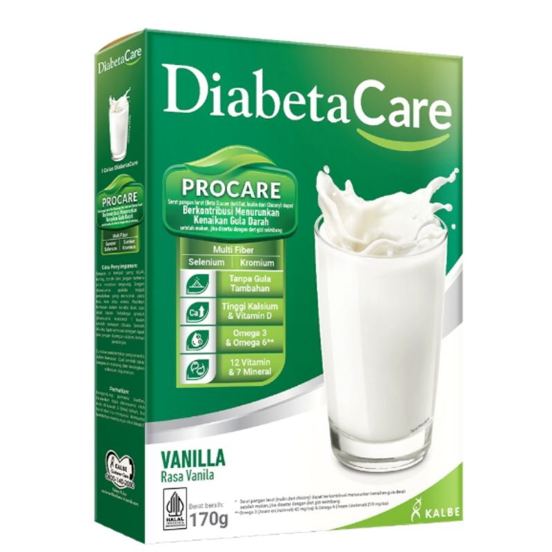 

Diabetacare Susu Bubuk Diabetes Rasa Vanila 170 g