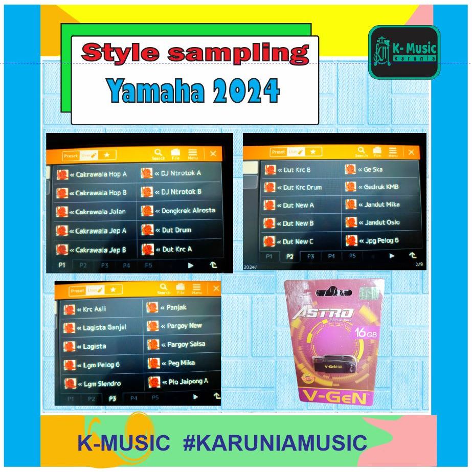 versi lengkap sampling seri S & SX band dangdut jawatimuran keyboard yamaha