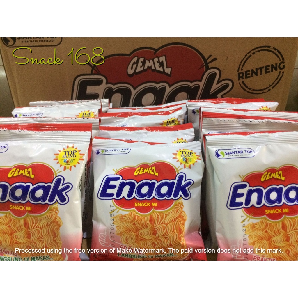 

MIE GEMEZ ENAAK Renceng isi 5pcs x 18gr Snack Cemilan Anak