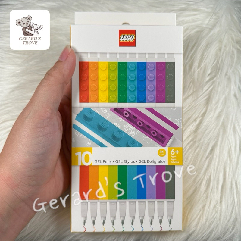 

LEGO gel pens 10 pcs stationary alat tulis