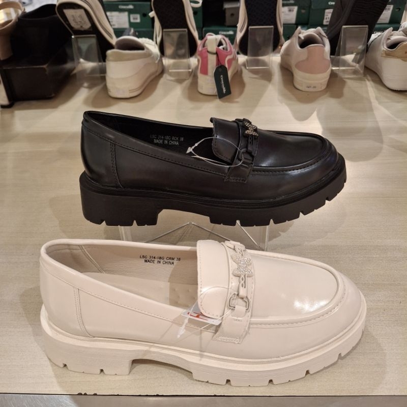 Fladeo new sepatu heels hak 4cm model docmart wanita ringan empuk & ori size 36-40