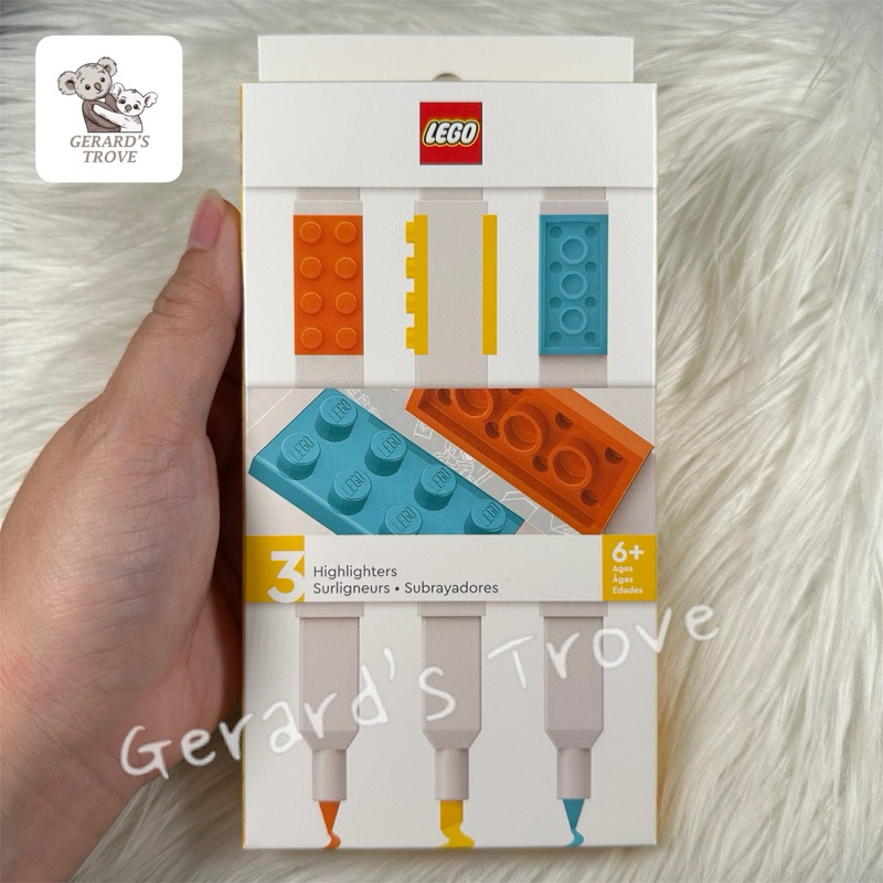 

LEGO HIghlighter 3 pcs stabilo alat tulis