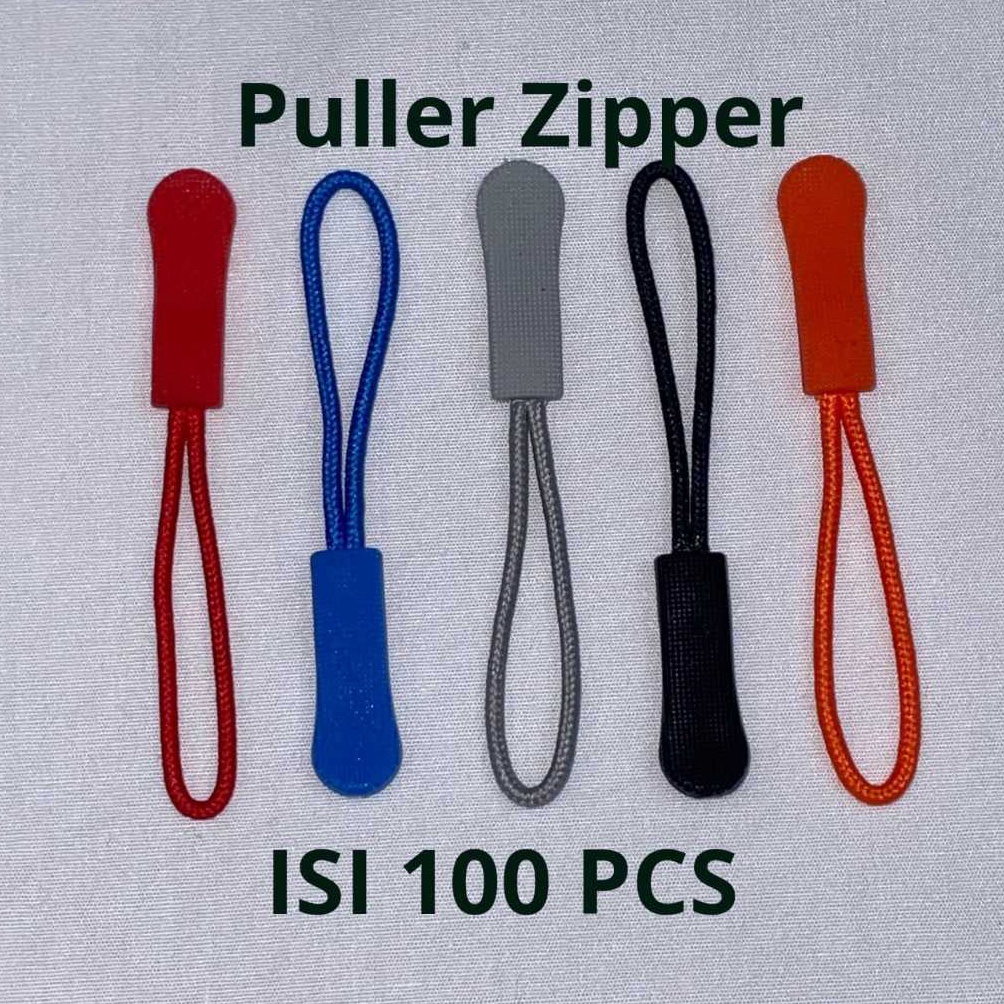KODE B37J Zipper Puller Rope 1Pcs Tali Tas Jaket Outdoor Tarikan Resleting Zipper Puller Rope Waistb