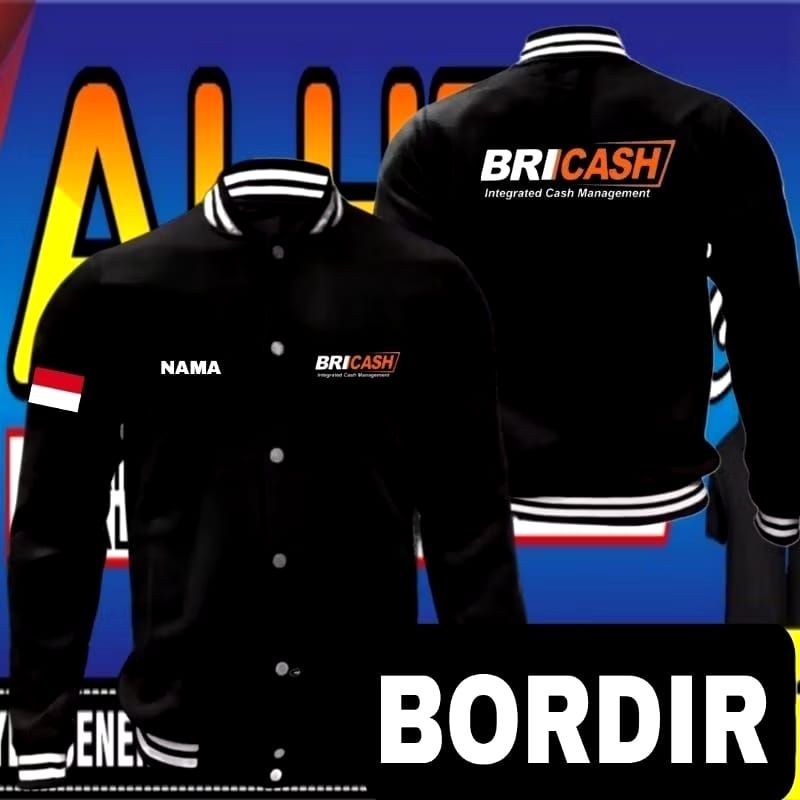 Jaket bordir bricash jaket bricash jaket varsity bricash jaket baseball bricash jaket kerja Bricash 