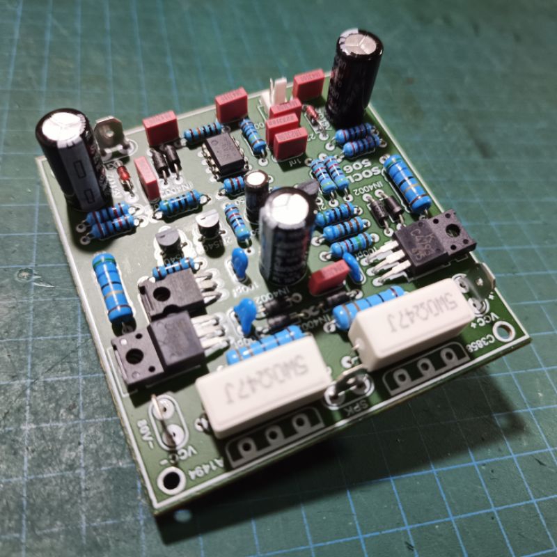 kit power amplifier driver socl 506 600w karakter flat standar modif horeg siap pakai sparepart komp